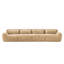 Canapé de 149 po en tissu moelleux et moelleux avec design ergonomique-121083225-121083231-121083234