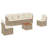  Garden Sofa Set Beige