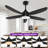42" RGB Ceiling Fan With Led Light and Remote/App Control