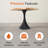 Lithe Metal Dining Table Base