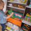 Wooden Pocket Storage Bookcase-84694927