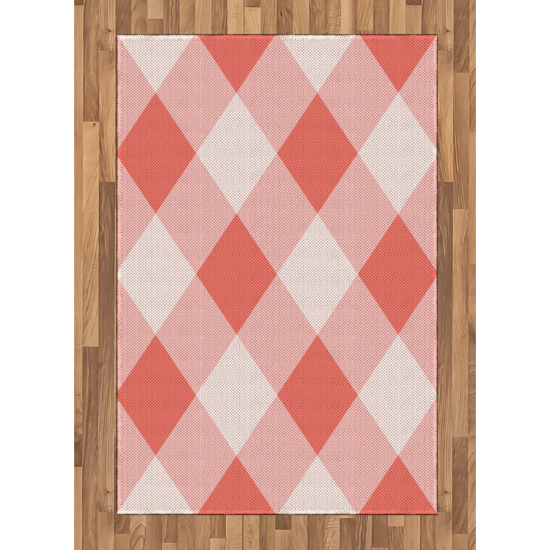 Tapis décoratif Coral, Rectangle— 4 pi x 5 pi 8 po