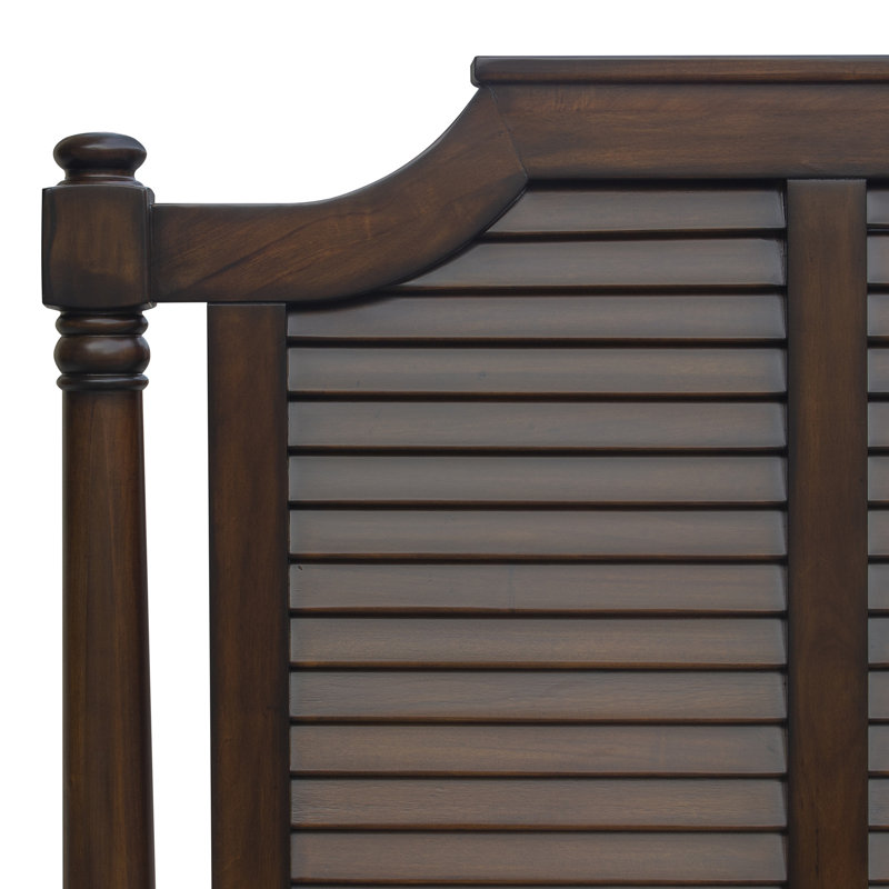 Tyntesfield Solid Wood Panel Bed, King