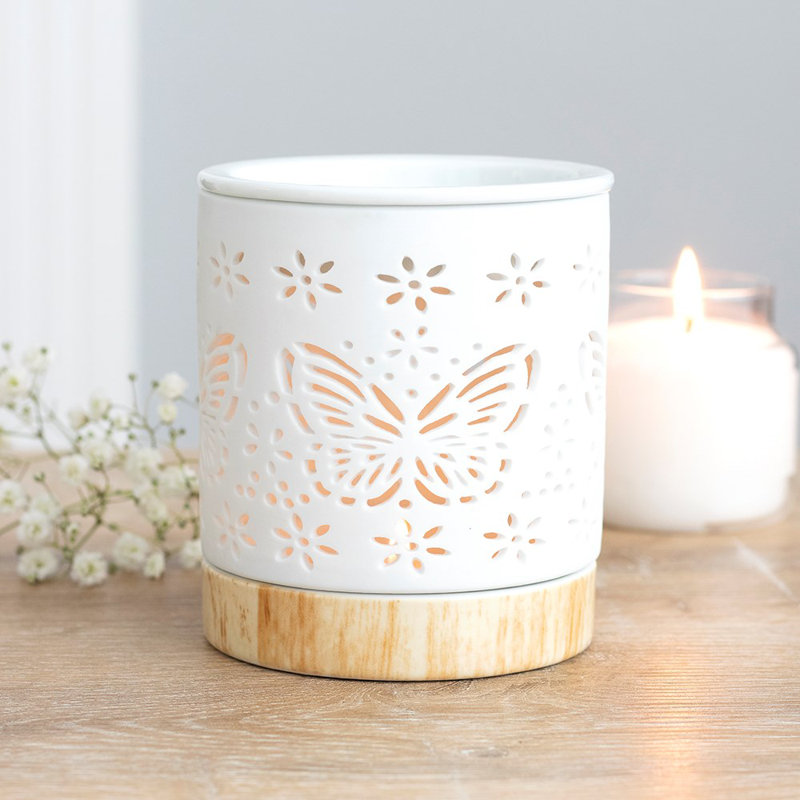 Concrete / Cement Tabletop Wax Warmer