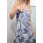  Hawaiian Flower Organic Sand-Free Turkish Cotton Beach Peshtemal, 66" x 36" -312320720