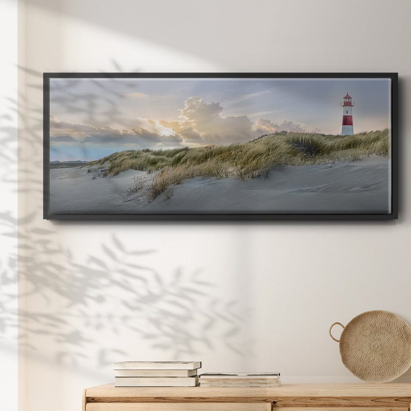 The Guardian- Framed Canvas, 12" H x 30" W