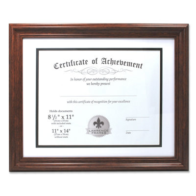 Buckner Resin Polystyrene Matte Picture Frame