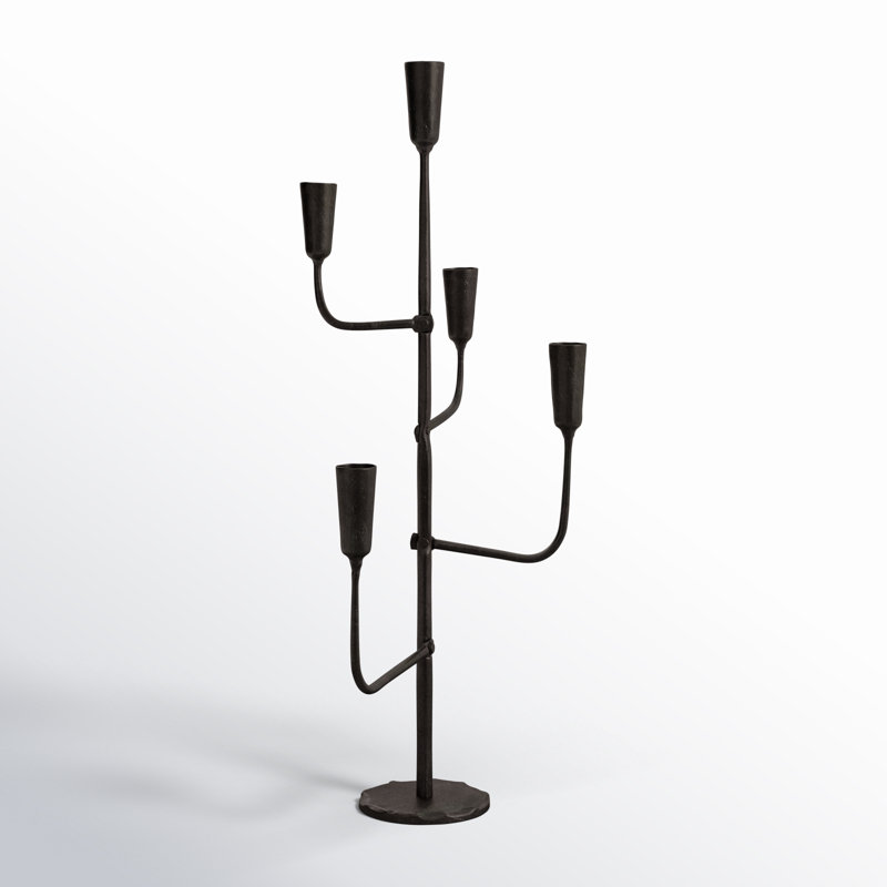 Carlette 24" Metal Tabletop Candelabra
