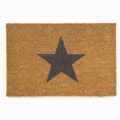 Shonda Non-Slip No Pattern Doormat