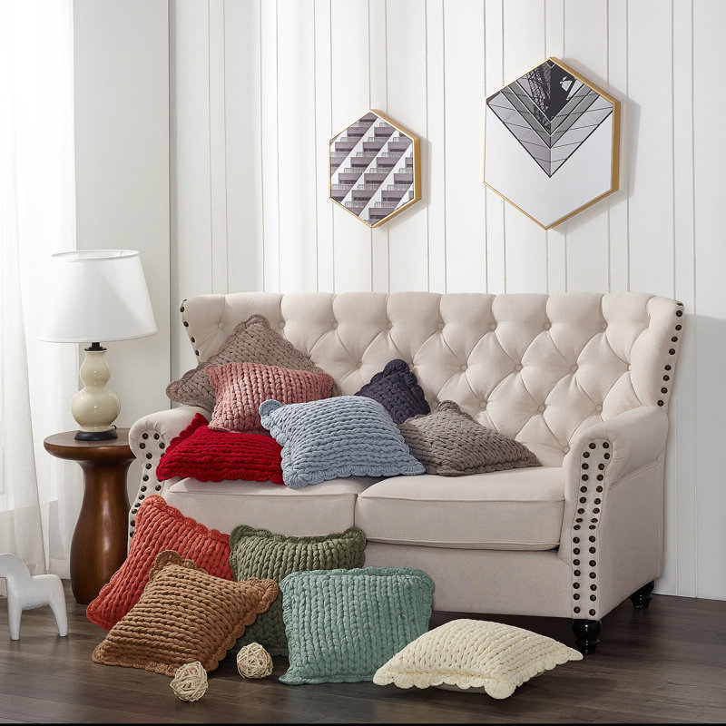 Coussin Donna, Mauve