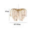 37cm Crystal Novelty Pendant Shade-124342078
