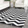 Teresita Hand Tufted Wool Chevron Rug
