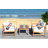 Nidhi Eucalyptus 4 - Person Patio Conversation Set with Cushions-967084680