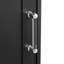 Grande armoire de rangement pour salle de bain, armoire de rangement autoportante avec deux tiroirs de tailles différentes et tablette réglable, panneau de fibres à densité moyenne avec finition peinte-21174065-10855047