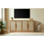 Buffet 67 po 4 portes en rotin