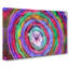 Rainbow Swirls In Abstract - Wrapped Canvas Print-55340806