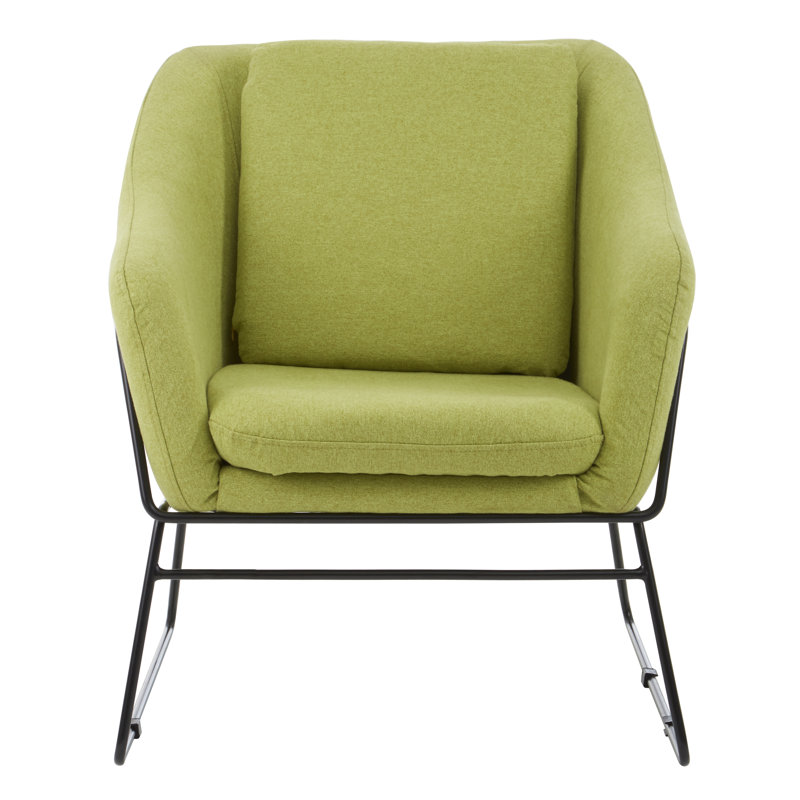 Middlebrook Upholstered Armchair, Green