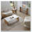 Living Room Waves Coffee Table-1165656852