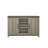Nyla 47"W Gray Oak Console Table
