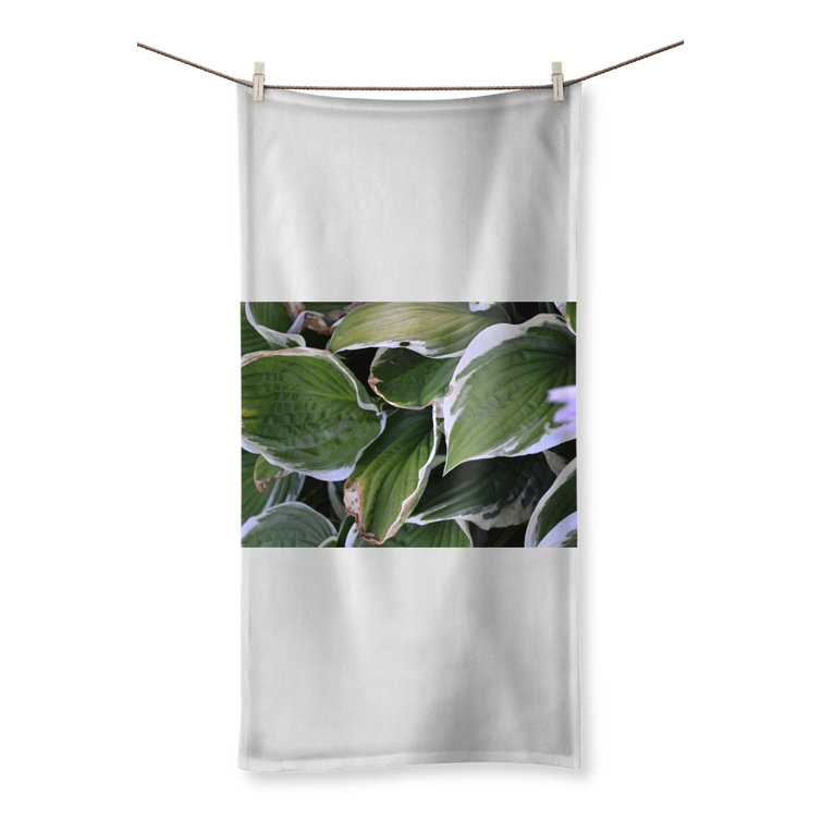 Leaves Sublimation All over Hand Towel
