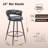 Upholstered Swivel Counter Stool-1157985347-1157985346