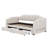 Twin XL To King Size Upholstered Daybed, Twin XL Size Extendable Upholstered Daybed With Two Storage Drawers And LED Light-2002985166