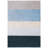 Aslin Striped Blue/Gray Area Rug-2126459512