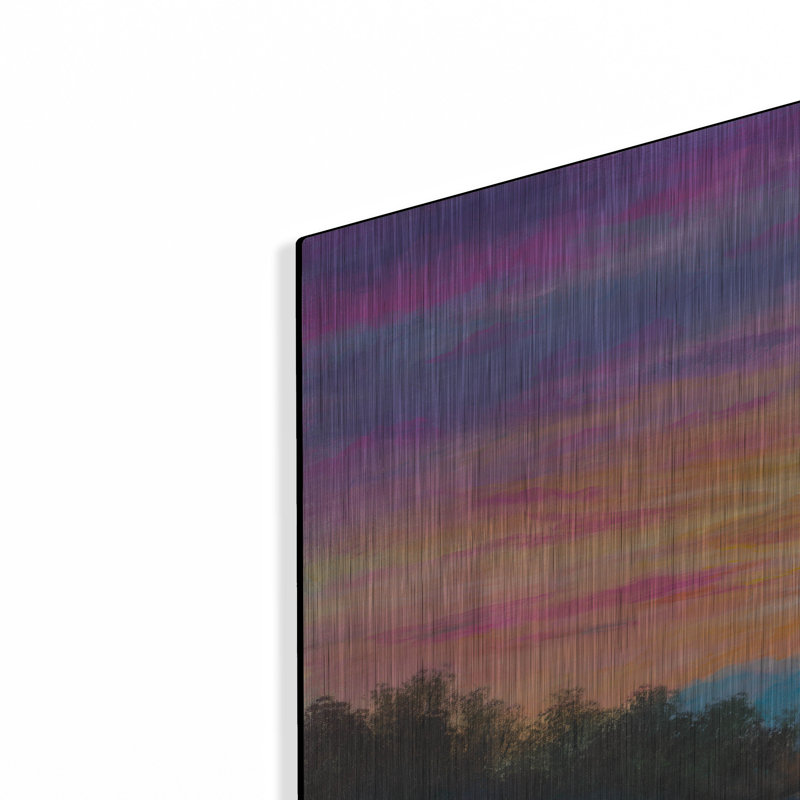  «Breaking Dawn» par Campbell Frost, art mural en métal, 36 po x 24 po, H 24 po x l 36 po