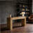 Console Table With Spacious Top, For Farmhouse Or Modern Decor And Versatile Placement-1255718963