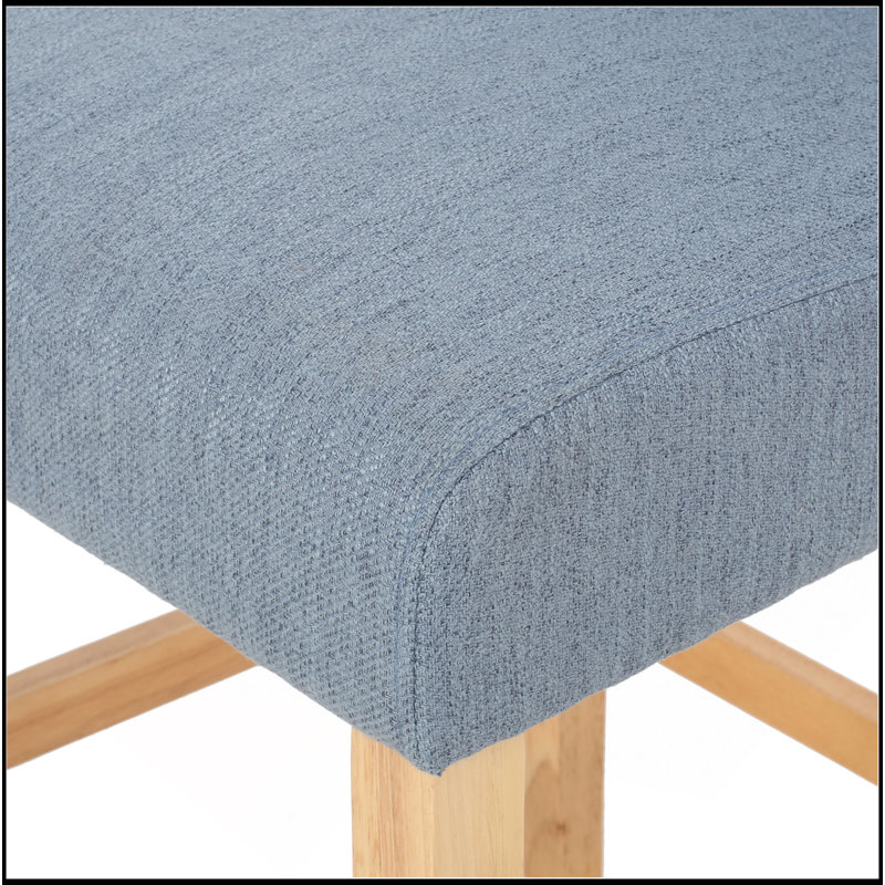 Stylish And Comfortable Wingback Counter Stools With Button Tufted Diamond Stitch And Nailhead Accents
