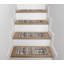 Tapis d’escalier gris/beige Wofford