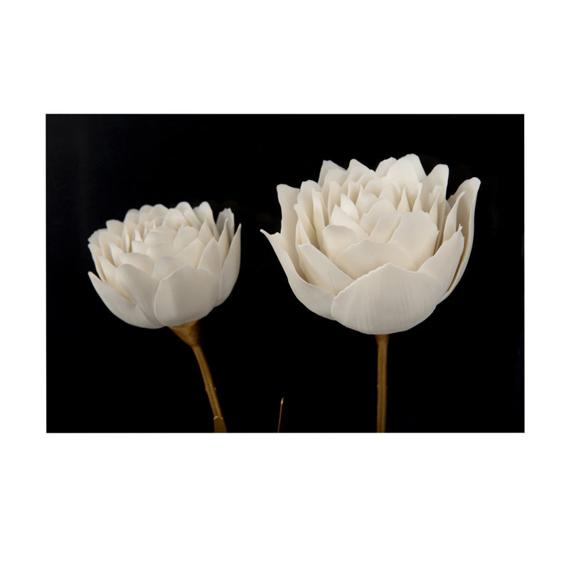 Porcelain Flower Black - C