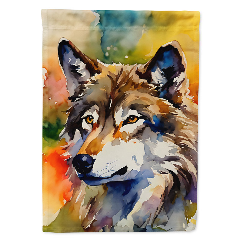 Drapeau Wolves Wolf House