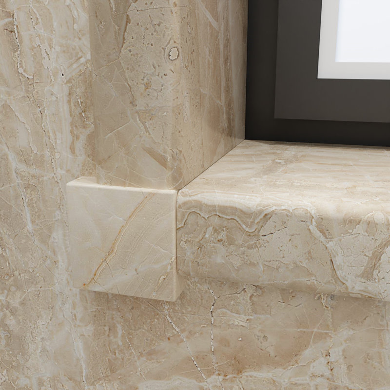 FlexStone Window Sill Trim Kit in Alaskan Ivory, Alaskan Ivory