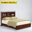 Lit escamotable à 4 tiroirs avec rangement à 4 tiroirs - l 58 po x L 81 po, structure en panneau de particules - Solution pour chambre à coucher peu encombrante