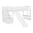 Space Efficient Pine Wood Frame Stairway Loft Bed With  Slide, Guardrails,Convertible Ladder-176850681
