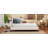 L-Shaped Linen Daybed, With Solid Wood Legs-1103410676-1103410673