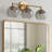 3-Light Bathroom Dimmable Vanity Light，Broken glass design-335405530