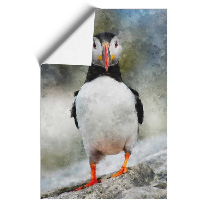 Atlantic Puffin Birds Vol.6 - No Frame Painting, 59cm H x 42cm W x 0.1cm D
