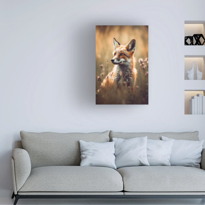 Art sur toile renard bolologien