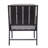 Modern Grey 1-Seat Garden Sofa, 24.4 x 33.1 x 29.1 inches | 100% Metal Frame & 100% Polyester Fabric | Stylish & Durable for Outdoor Spaces, Perfect for Patios & Balconies, Industrial Design-1919774274