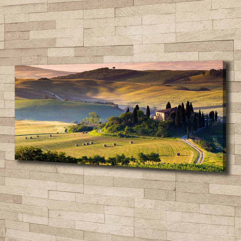 Tuscany Italy - Wrapped Canvas Print