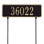 1-Line Lawn Address Sign