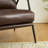 Avers Faux Leather Armchair-101549722