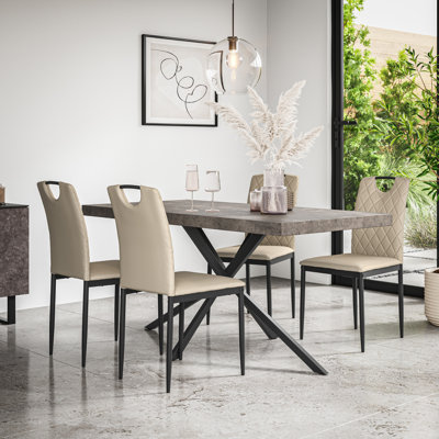 Beaudreult 4 - Person Dining Set