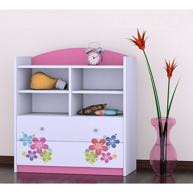 Serena 86Cm Cube Unit, Pink