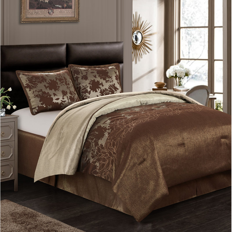 Evan 4 Piece Comforter Set, King