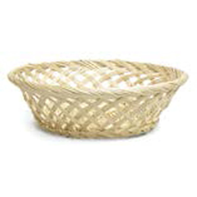 Panier à mèches rond ouvert, H 3 po x l 10 po x P 10 po, Naturel