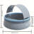 iyofe Family-Sized Round Swimming Pool, 15min Setup, Perfect for Summer Backyard Fun!-112579998