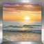 «Dawn Rays», reproduction de photo encadrée-30732693